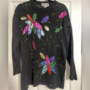 Vintage Victoria Harbour  super fun sweater tunic
